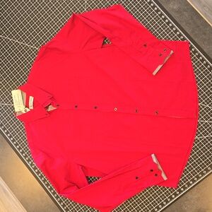 (3) 3XL Tom's Button-Up Shirts (2) Spandex Stretch, (1) Bonus 100% Cotton 3XL